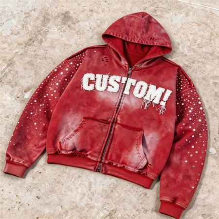 Rhinestone Hoodie